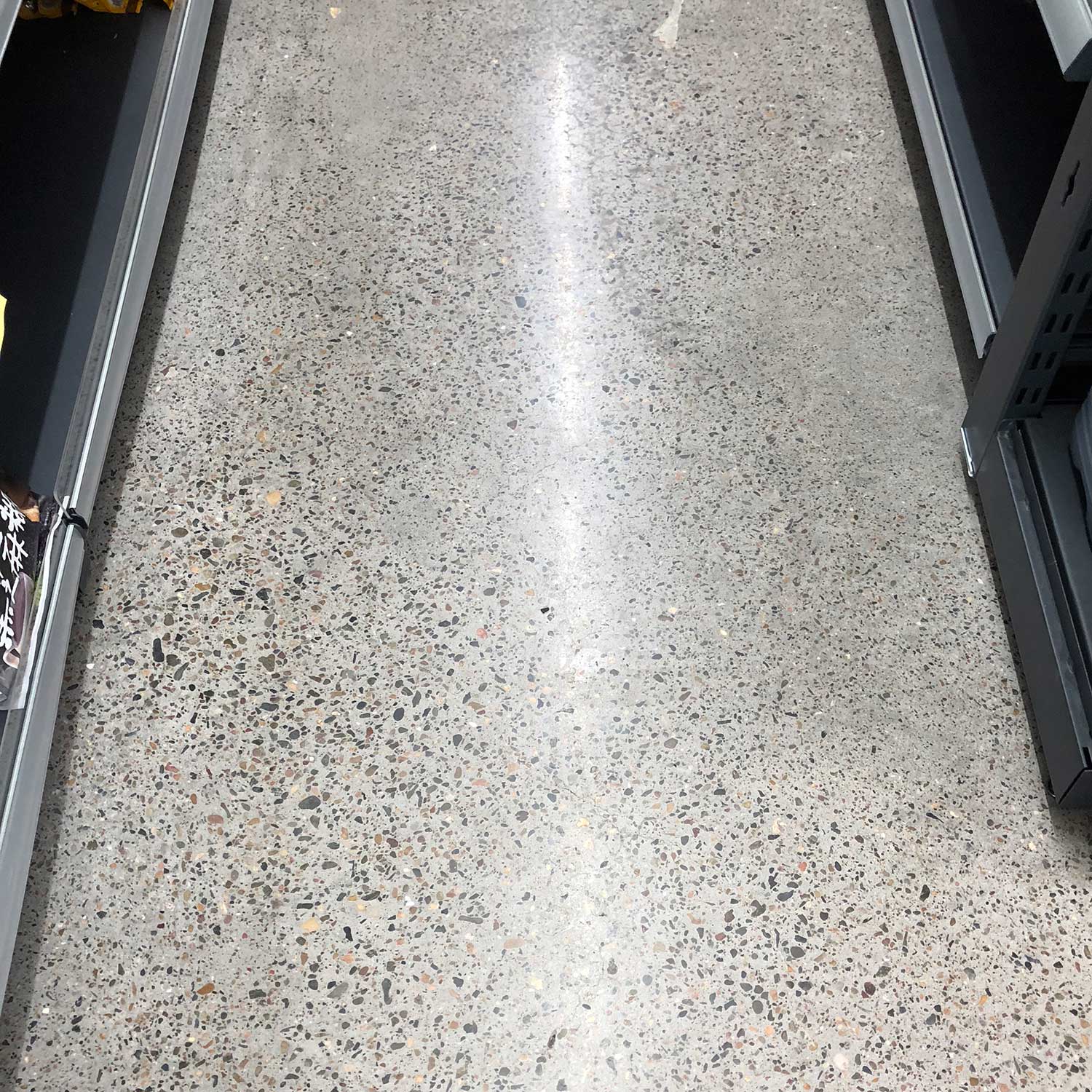 Supermarket Concrete Floor Polish by Burke Concrete Resurfacing